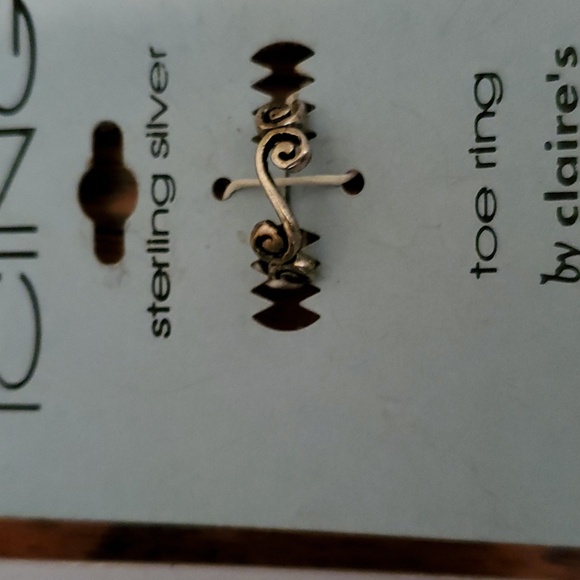 New with Tags - Lot of 4 Sterling Silver Toe Rings by Icing Claires - Picture 3 of 6